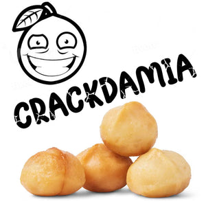CRACKDAMIA Seasoned Macadamia Nuts
