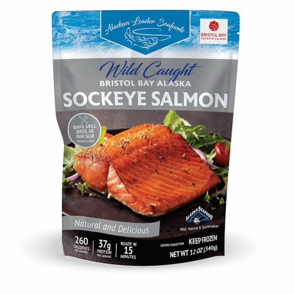 Wild Caught Alaskan Sockeye Salmon